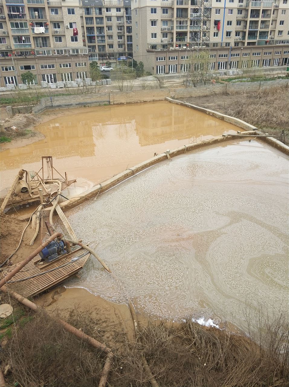 始兴沉淀池淤泥清理-厂区废水池淤泥清淤